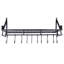 Metal Handcrafted Rectangle Wall Mounted Pot Rack-108781712
