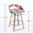 Riggan Faux Leather Upholstered Swivel Bar Stools-671769630