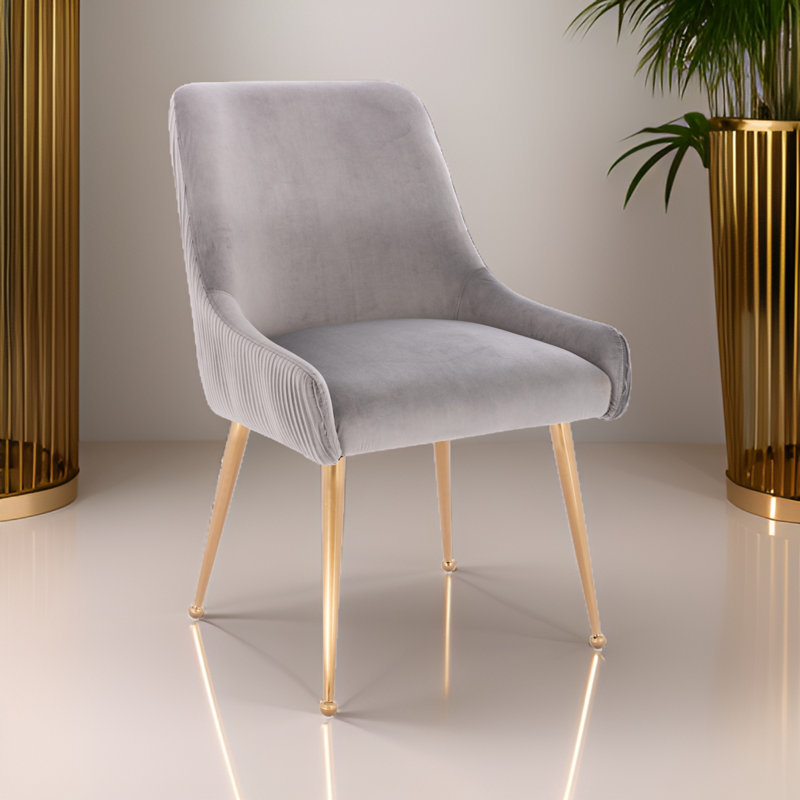Chaise de salle à manger Kovanic, Gris