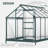 6.25' W x 10.25' D Greenhouse