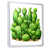 Cadre flottant blanc