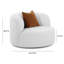 Upholstered Armchair-1344849112