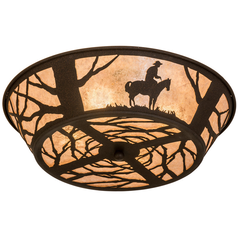Cowboy 4 - Light Flush Mount