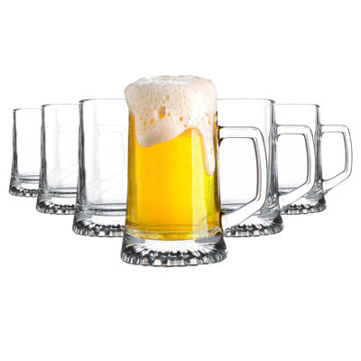 290ml Glass Beer Mug Set