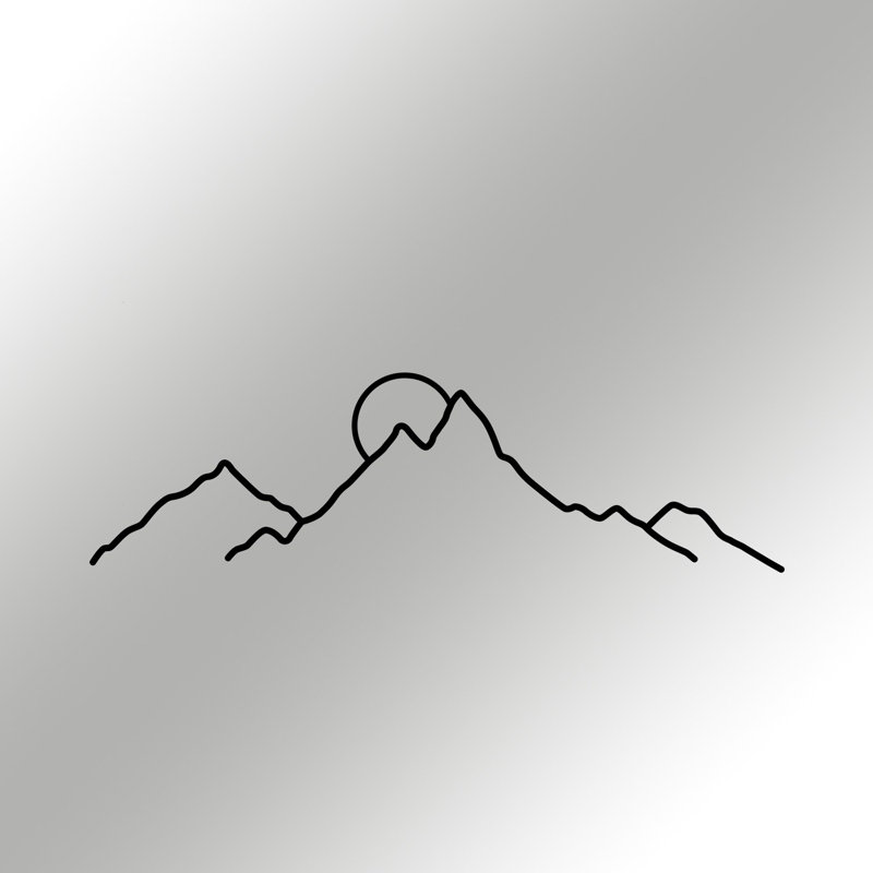 Elegant Black Metal Wall Accessory, 39.4 x 11.4 inches | 100% Durable Metal, Thickness: 0.05 inches | Perfect for Home Decor, Modern Design, and Unique Wall Art | Ideal for Living Room, Office, or Gallery Display