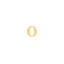 Deltana RL4O-CR003 4" Residential Letter O; Lifetime Brass Finish-1715861858-1715861863