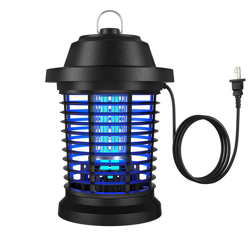 Bug Zapper, moustique Zapper intérieur et extérieur, Fly Zapper, pièges à mouches, lumière 15 W et grille anti-moustiques 4200 V pour la maison, la cour, le patio
