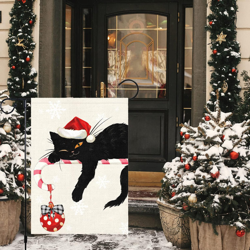 Merry Christmas Garden Flag Double Face