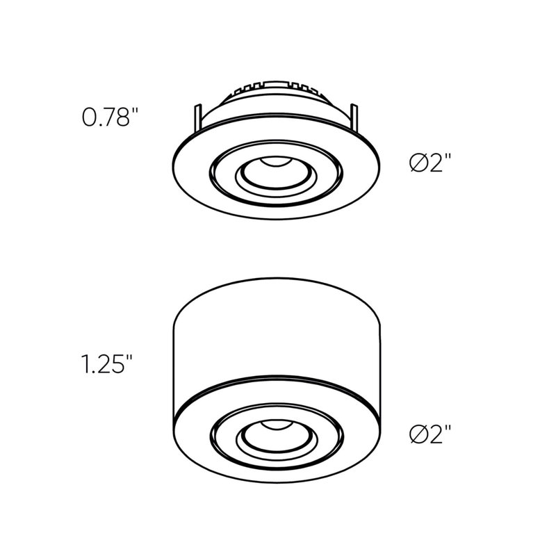 LED Under Cabinet Puck Light