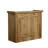 47.24" Brown Standard Solid Reception Desk