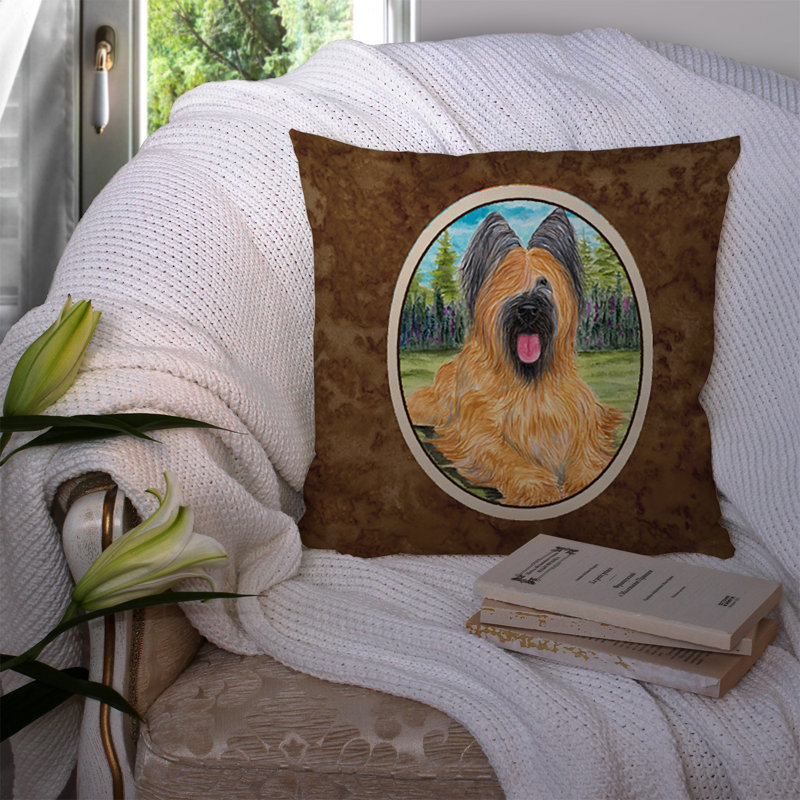 Coussin décoratif intérieur/extérieur moderne brie