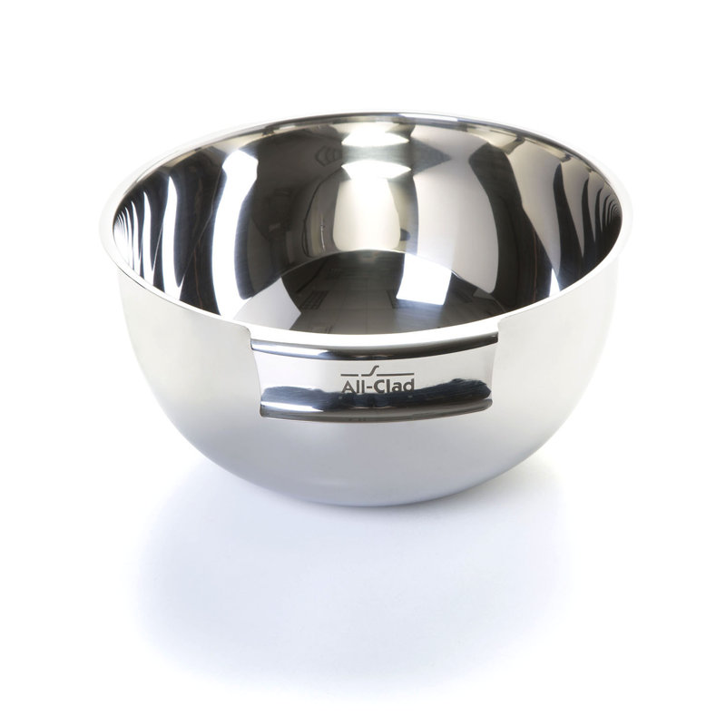 Stainless Steel 3-Piece Mixing Bowl Set with Handles