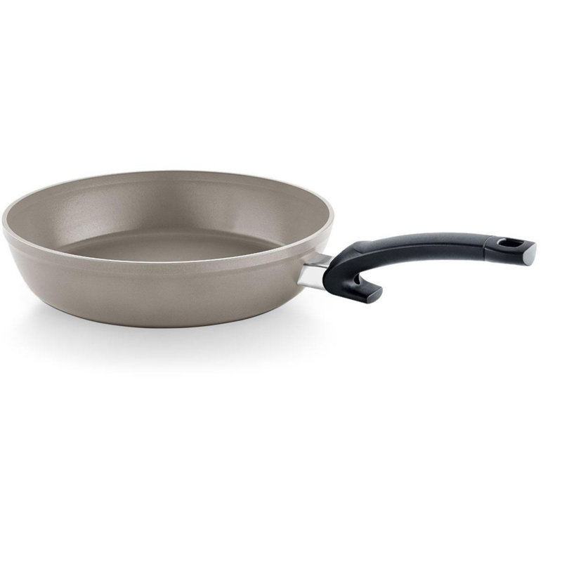 Fissler Ceratal Comfort Ceramic Non-Stick Frying Pan, Warm Grey, 11"