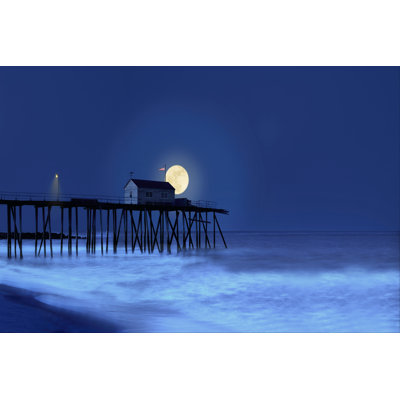 Dusk & Water I by James McLoughlin - Wrapped Canvas Print