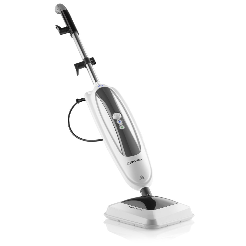 Reliable Steamboy 3-in-1 300CU Steam and Scrub Mop, Carpet Hardwood Laminate Steam Mop with 2 Replaceable