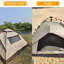 Tente de camping automatique pour 4 personnes