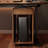 Black&Walnut Rectangular Solid Wood with 2 drawers desk-110774524