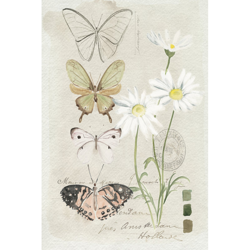 Field Notes Florals IV, H 18 po x l 12 po