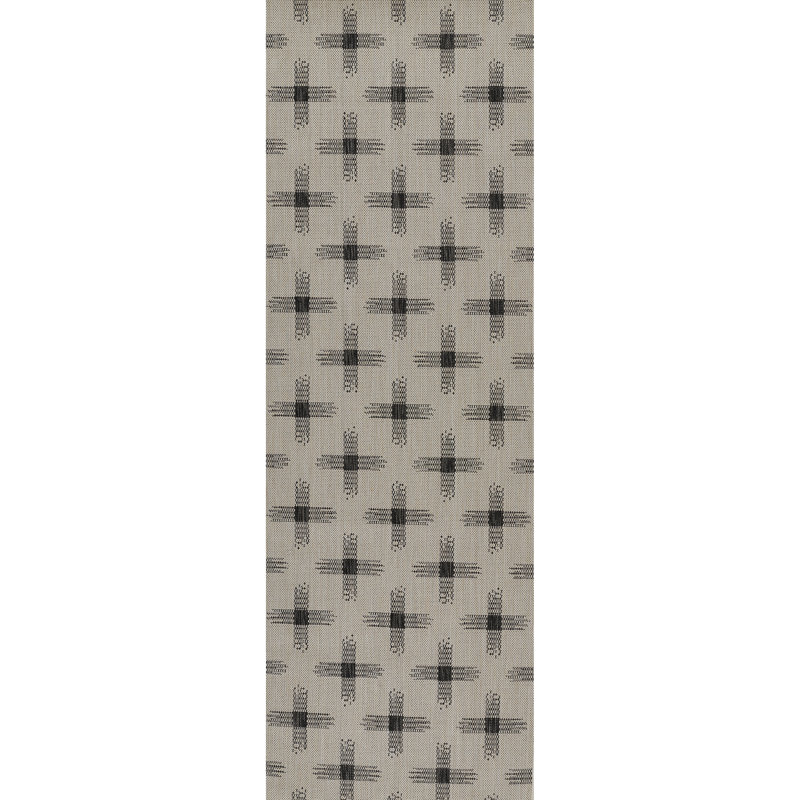 Tapis intérieur / extérieur Demetrius, Tapis de couloir 2 pi 7 po x 7 pi 6 po