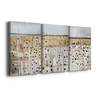 ABSTRACT Series CMXV - Toile tendue sur mesure - 3 pièces
