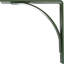 Support en acier martelé blanc l 3 po x P 12 po x H 12 po-1721959250-1721959259