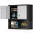 Metal Adjustable 2 Doors Metal Storage Cabinet With Adjustable Shelves-1318885703