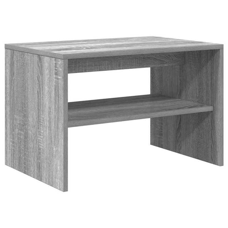 Shalo Unfinished TV Stand, 60cm, Grey Sonoma