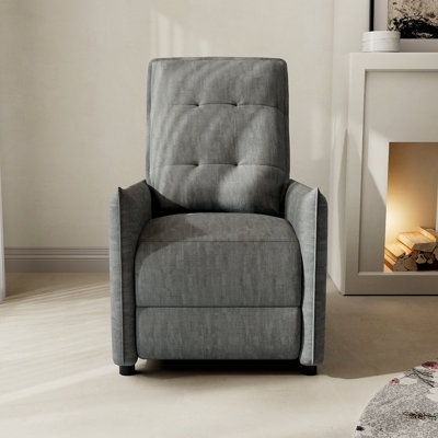 Canapé inclinable en tissu Chenille