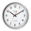Horloge murale ultratomique en métal 14 po