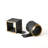 Geometry Bookends-Iron/Gold-Pair