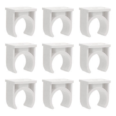 Useful UHook Holder Talon Clamps Pipe Support Pipe Durable Socket White