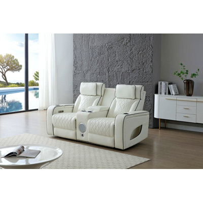 Causeuse inclinable Lumin G00807A-RL, blanc