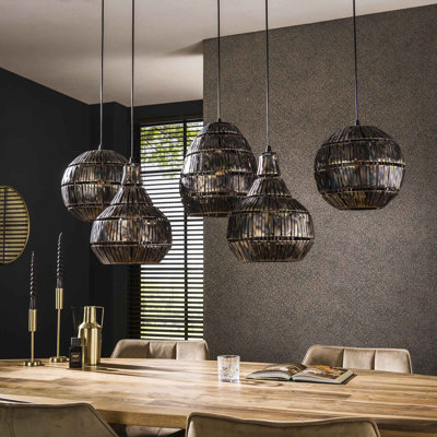 Anterria 5 - Light Antique Bronze Pendant