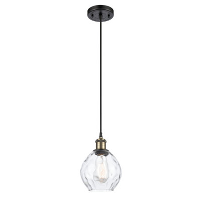 Luminaire suspendu simple à 1 lumière Jaron