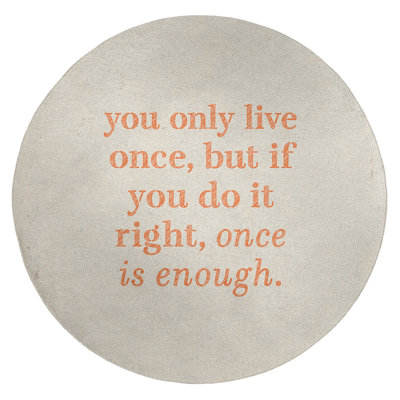 Quotes Chenille Indoor Rug
