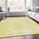 Premium Machine Washable Prisco Yellow Rug