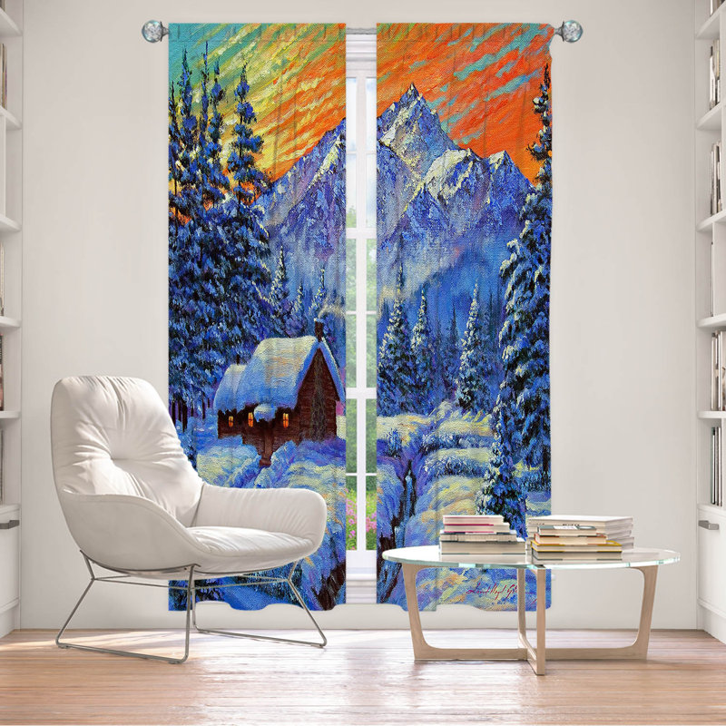 Delaughter Room Darkening Curtains / Drapes Pair, 20" W x 82" L