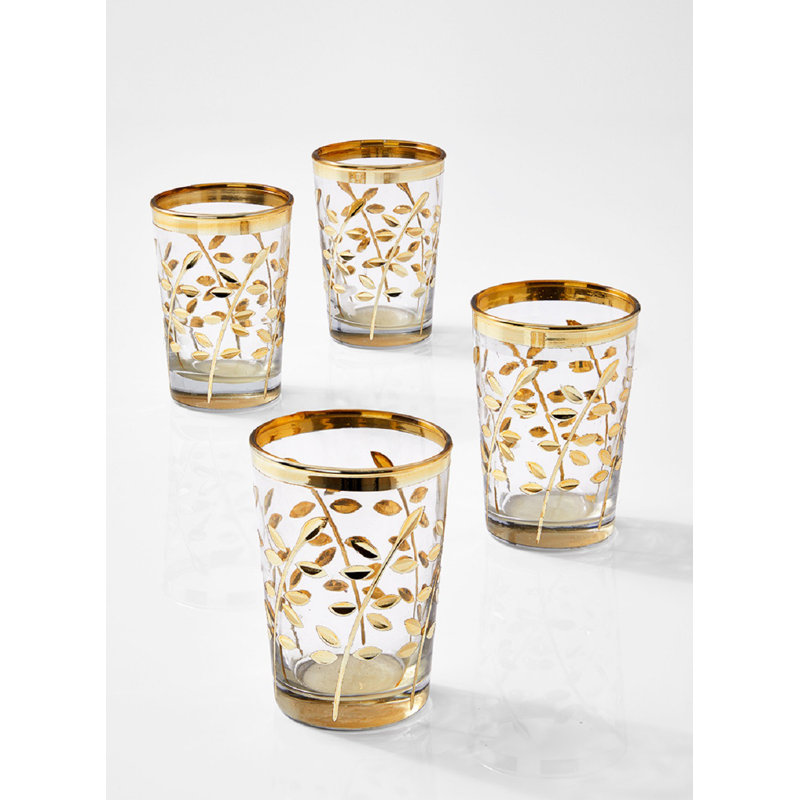 Petit porte-votive en verre