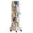 Rotating Bookshelf With Drawer, 360 Display 6 Tier Corner Bookshelf For Small Space, Floor Standing Bookcase Storage Rack, Wood Narrow Book Shelf Organizer For Bedroom, Living Room (WHITE)-610084609-610084611