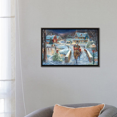 «Evening Sleigh Bells» par Ruane Manning - reproduction d'art