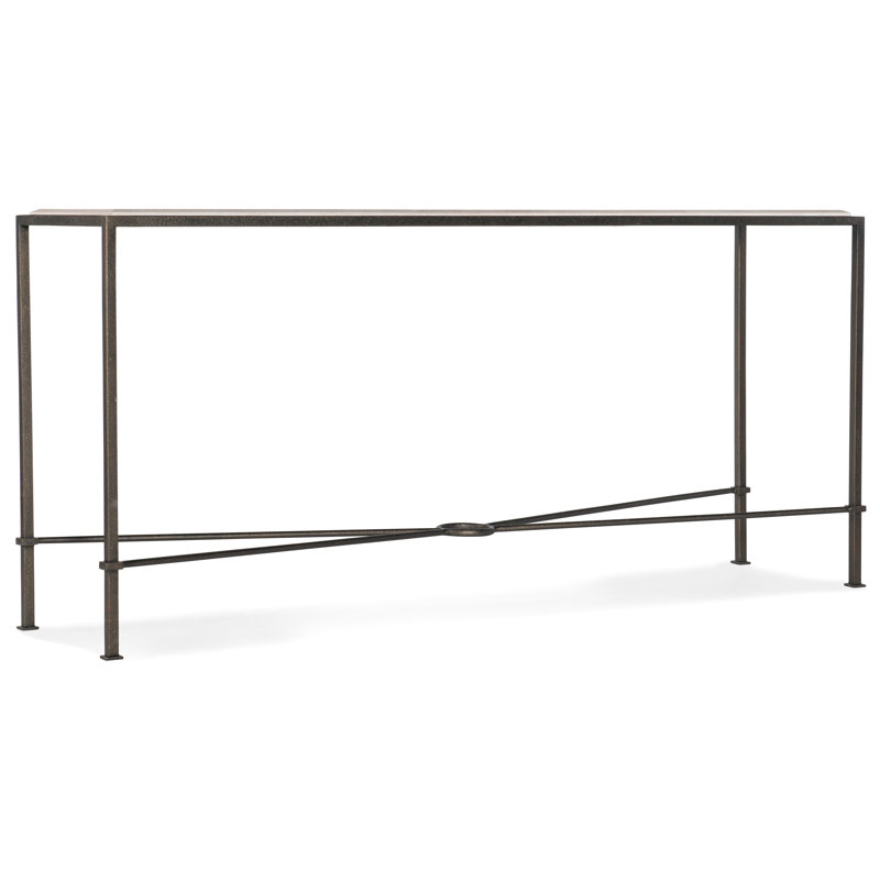HomeAccent 65'' W Stone Console Table