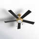 Marcin 52'' 5 Blade Ceiling Fan with LED Light Kit