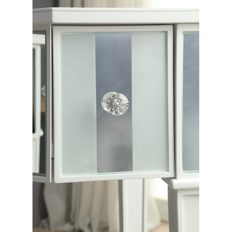 Ensemble de meuble-lavabo 3 pièces Darian, Argent argent
