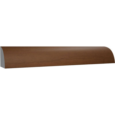 WM107 - 5/8 in. H x 5/8 in. P x 96 in. L, TrueCraft PVC Quarter Round Moulding