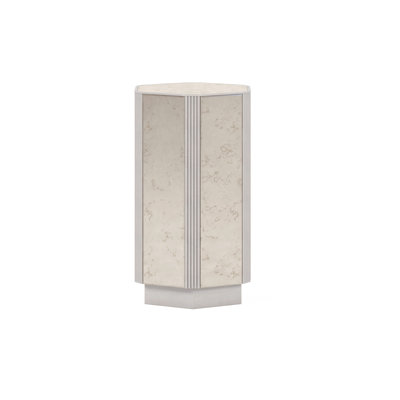 Mezzanine Pedestal End Table