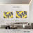 Abstract Geometric Abstract Geometric Shards On Canvas 3 Pieces by Jonathan A. Print-93024236