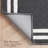 Laura Ashley Debbie Double Border Two-Tone Machine Washable All Loop Tufted Rugs-124889531-105123409