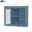 Armoire à pharmacie murale 35 po x 28 po, armoire de salle de bain murale moderne avec miroir