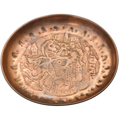 Copper / Copper Plated Decorative Plate