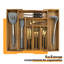 Organisateur de tiroir de cuisine Luxury Acacia